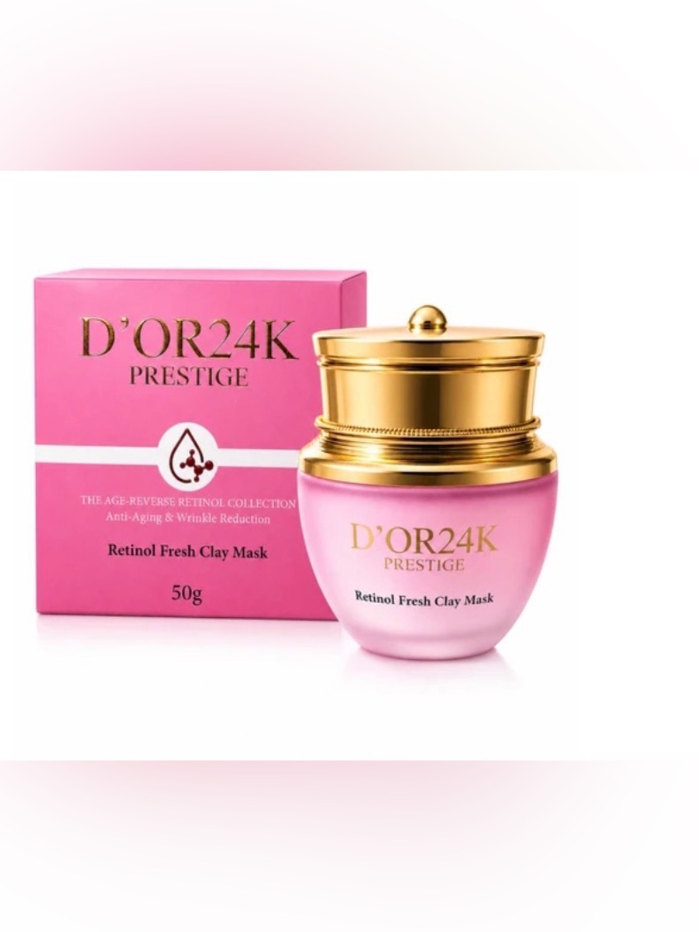 D'OR24K Prestige Retinol Fresh Clay Mask — new